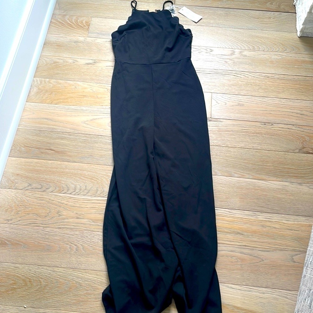 Lush Black Jumpsuit